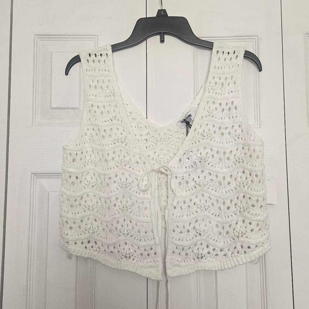 Crochet Halter Top Sweater
